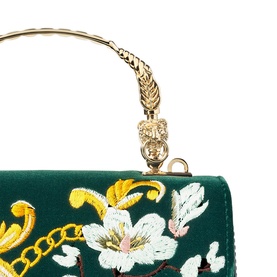 Mayfair&reg; Embroidered Bird of Paradise Midi Crossbody Bag
