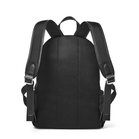Leather-Trim Backpack