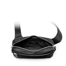Reporter Compact Grained Leather Crossbody Bag
