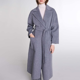 Belted Mid-Length Coat