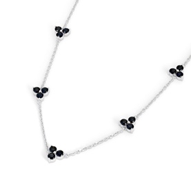 Como Link Onyx Necklace