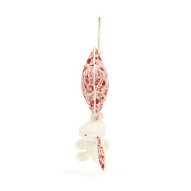 Blossom Cream Bunny 'Berry' Musical Pull 30cm