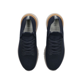 Knit Lace-Up Trainers