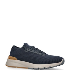 Knit Lace-Up Trainers