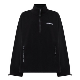 Logo Half-Zip Fleece Sweatshirt