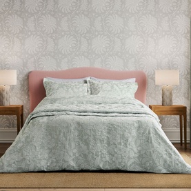 Pyramus Duvet Set Aqua