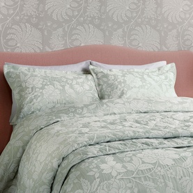 Pyramus Duvet Set Aqua