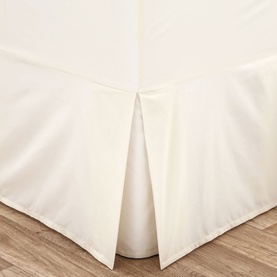 Easy Iron Valance Sheet Cream