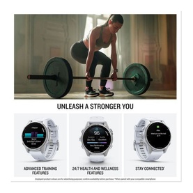 Fenix 8 43mm AMOLED Glass Whitestone