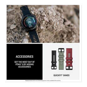 Fenix 8 43mm AMOLED Glass Whitestone