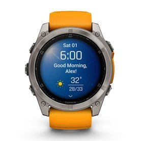 Fenix 8 51mm AMOLED Sapphire Orange