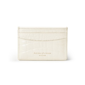 Patent-Croc Shield Logo Leather Cardholder