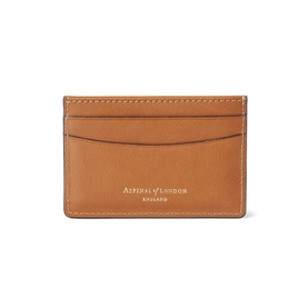 Smooth Shield Logo Leather Cardholder