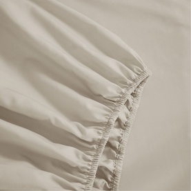 400 Thread Count Fitted Sheet Taupe