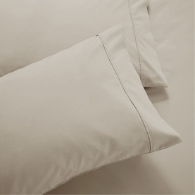 400 Thread Count Pillowcase Standard Taupe