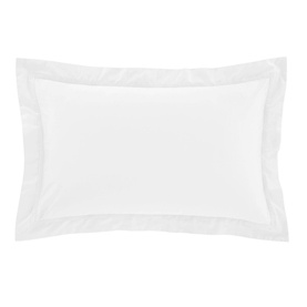 500 Thread Count Oxford Pillowcase White