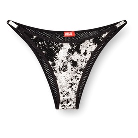 Foiled Fishnet Thong