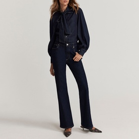 High-Rise Flared Jeans