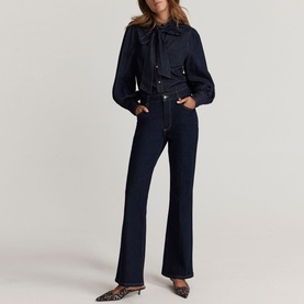 High-Rise Flared Jeans