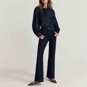 High-Rise Flared Jeans
