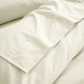 400 Thread Count Flat Sheet Cream