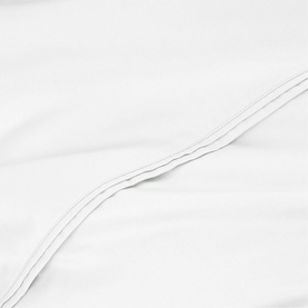 500 Thread Count Flat Sheet White