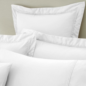400 Thread Count Square Pillowcase White