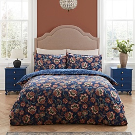 Minerva Duvet Set Indigo