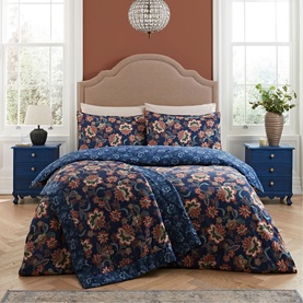 Minerva Duvet Set Indigo