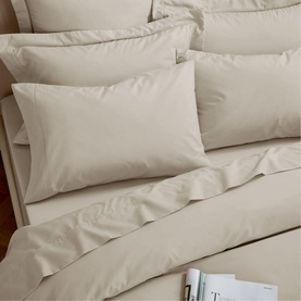 400 Thread Count Pillowcase Oxford Taupe