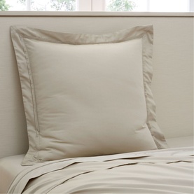 400 Thread Count Pillowcase Square Taupe
