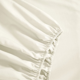 400 Thread Count Fitted Sheet  Cream