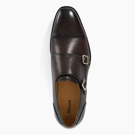 Satchin Double Buckle Monk Shoes