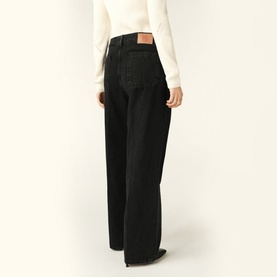 Vocci Mid-Rise Wide Leg Trousers