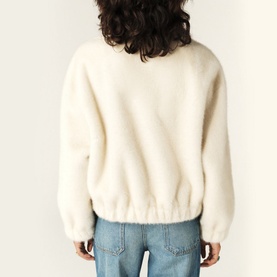 Paros Cropped Teddy Jacket