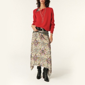 Corvy Cashmere Zip Sweater