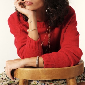 Corvy Cashmere Zip Sweater