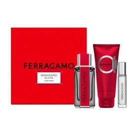 Red Leather Gift Set