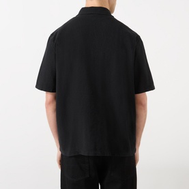Box Patch Pocket Solid Shirt