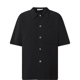 Box Patch Pocket Solid Shirt