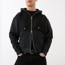 Rascal Tonal Panel Zip Hoodie
