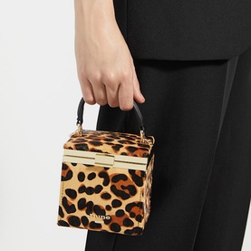 Everlong Leopard Box Bag