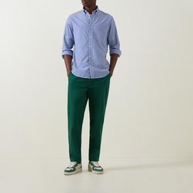 Shield Logo Striped Shirt