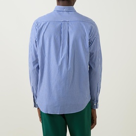 Shield Logo Striped Shirt