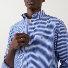 Shield Logo Striped Shirt