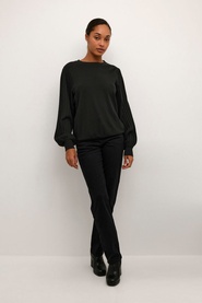 Bishop-Sleeve Sweater