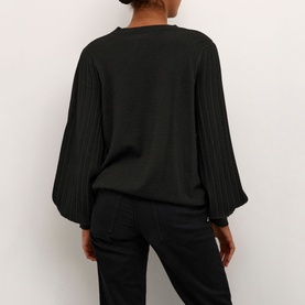 Bishop-Sleeve Sweater