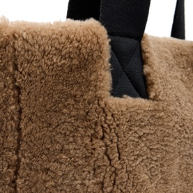 Izzy Shearling Reversible Tote Bag