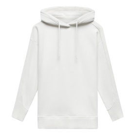 Ribbed Drawstring Hoodie
