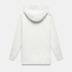 Ribbed Drawstring Hoodie